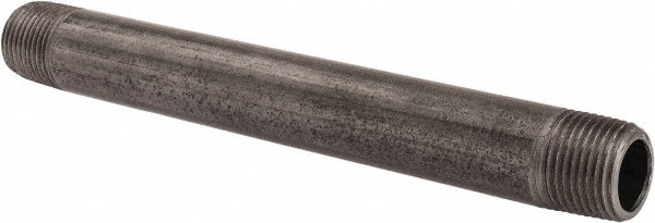 Black Pipe Nipple: 3/8