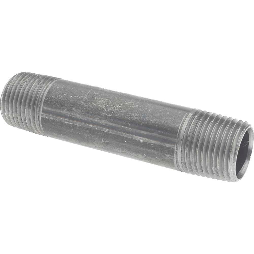 Black Pipe Nipple: 1/2