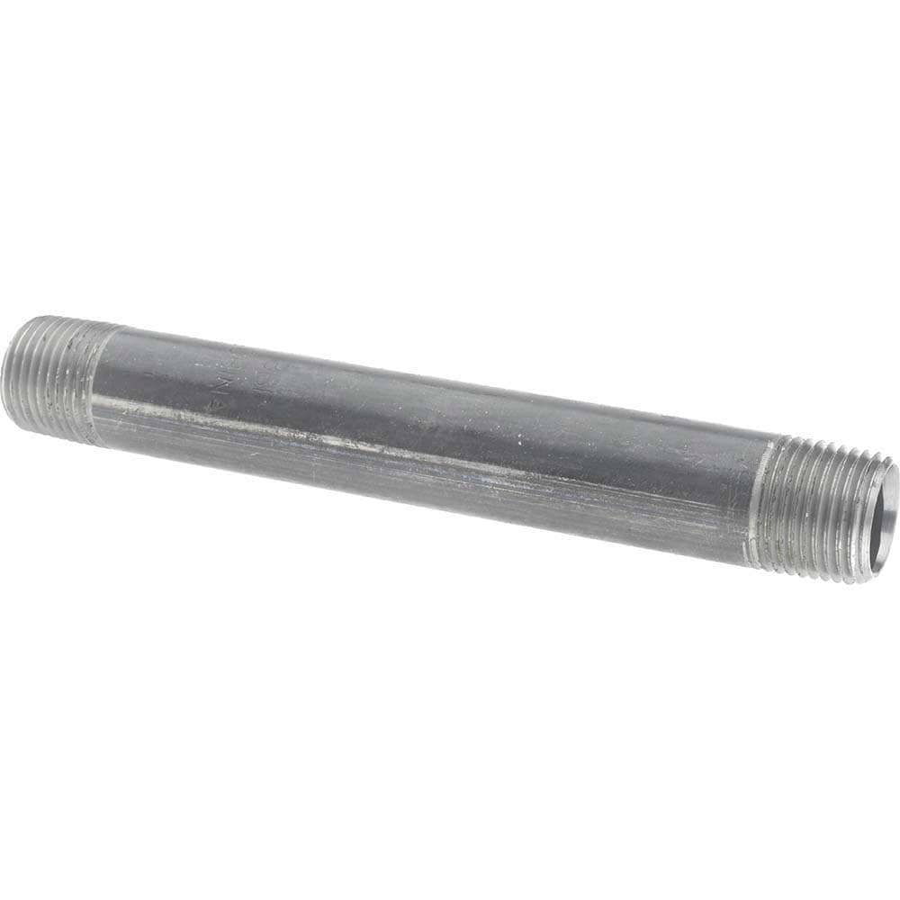 Black Pipe Nipple: 1/2