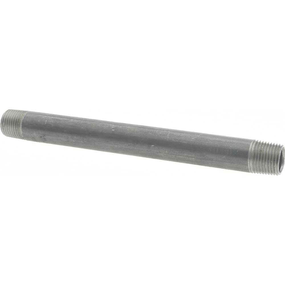 Black Pipe Nipple: 1/2