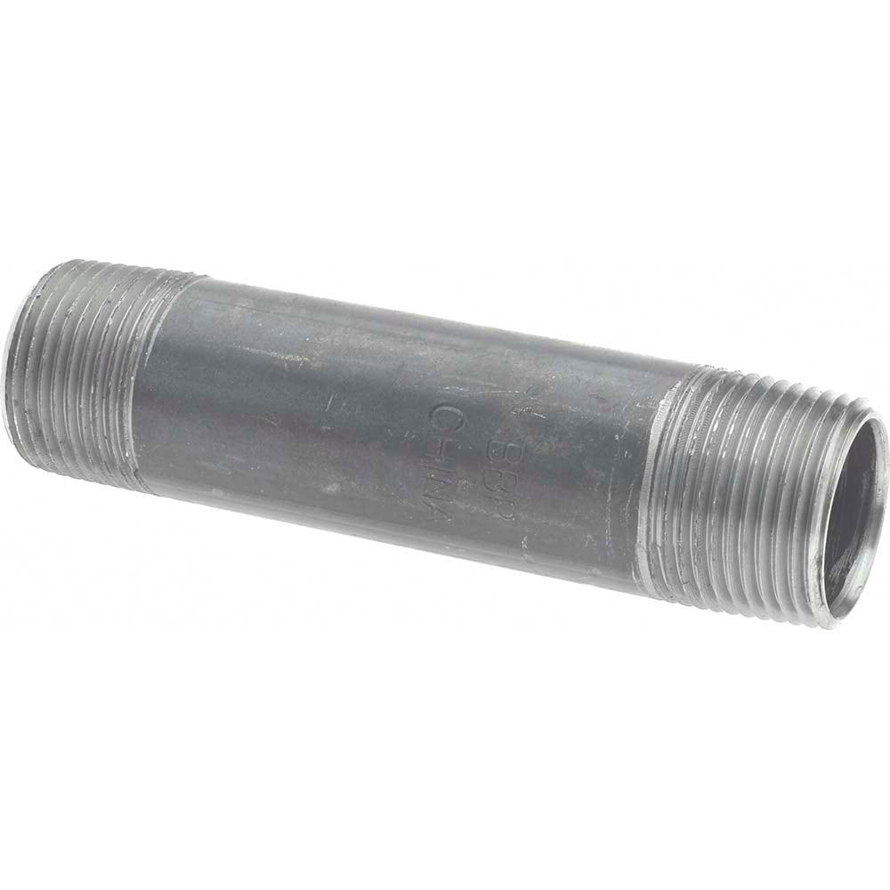 Black Pipe Nipple: 3/4