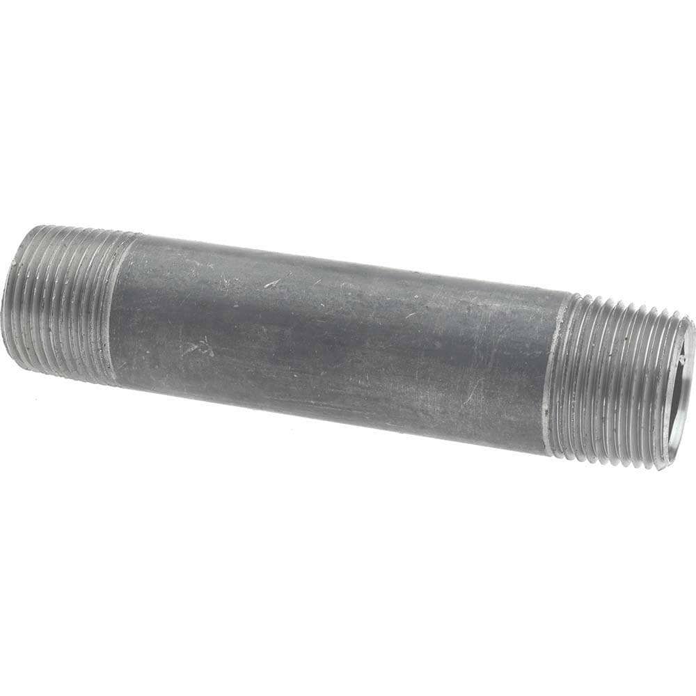 Black Pipe Nipple: 3/4