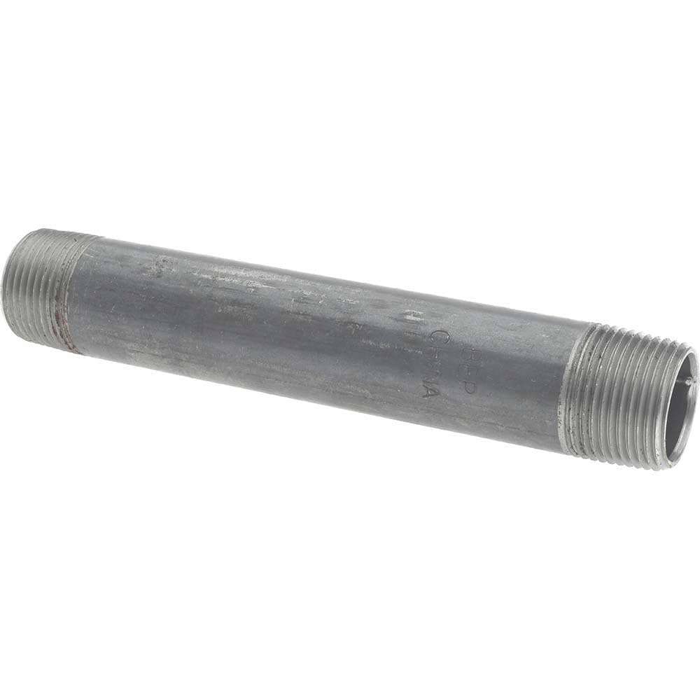 Black Pipe Nipple: 3/4