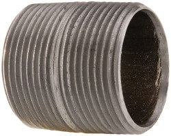 Black Pipe Nipple: 1-1/4
