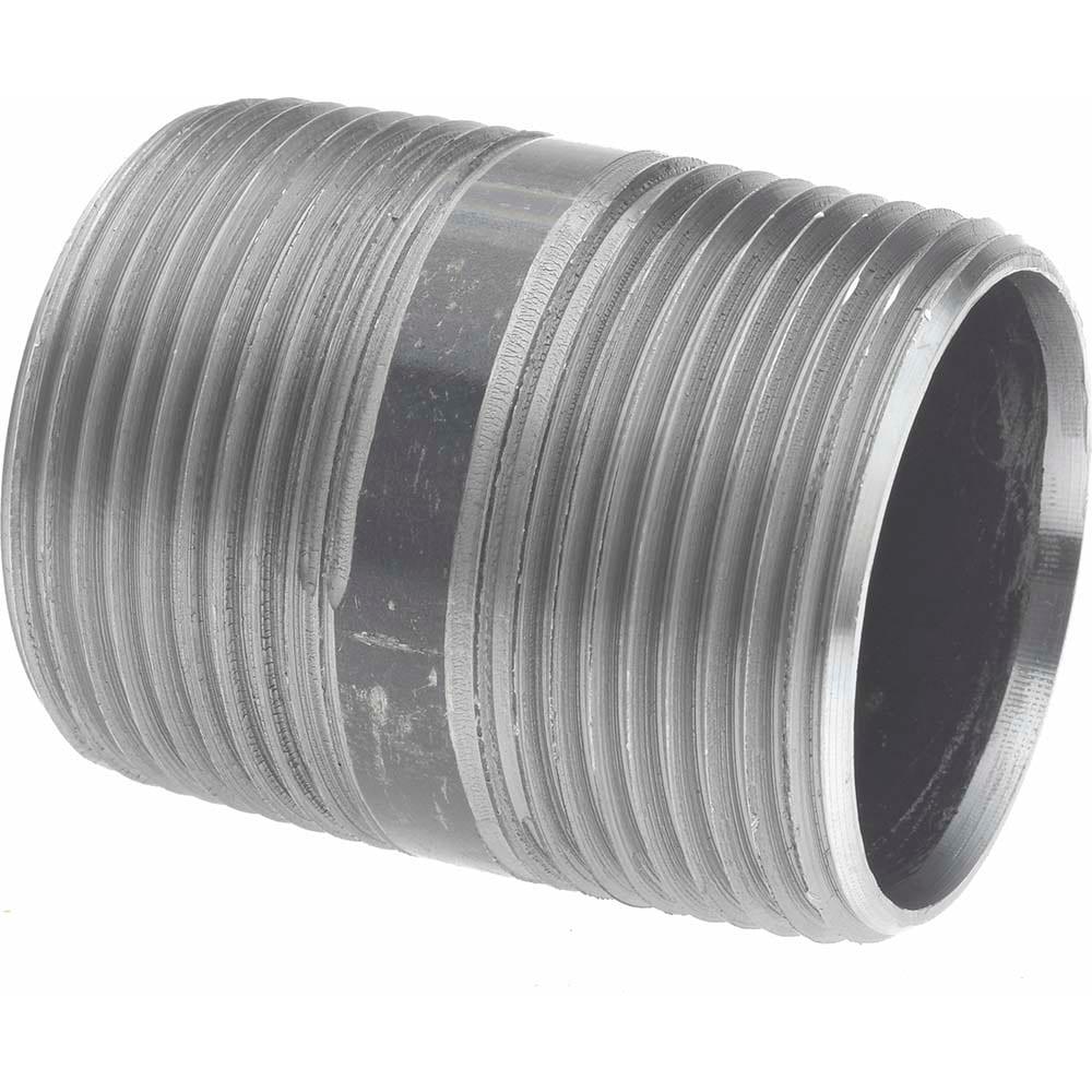 Black Pipe Nipple: 1-1/4