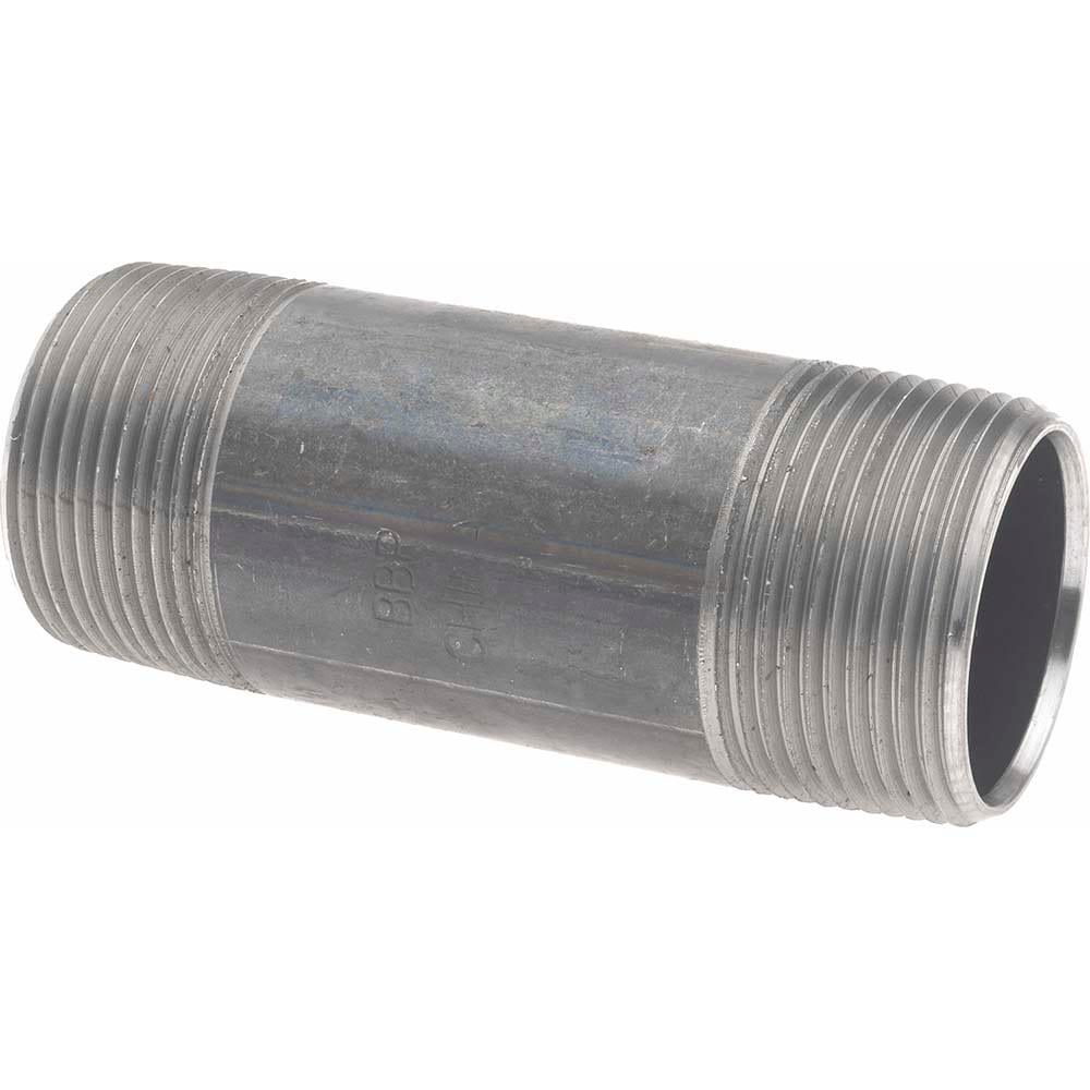 Black Pipe Nipple: 1-1/4
