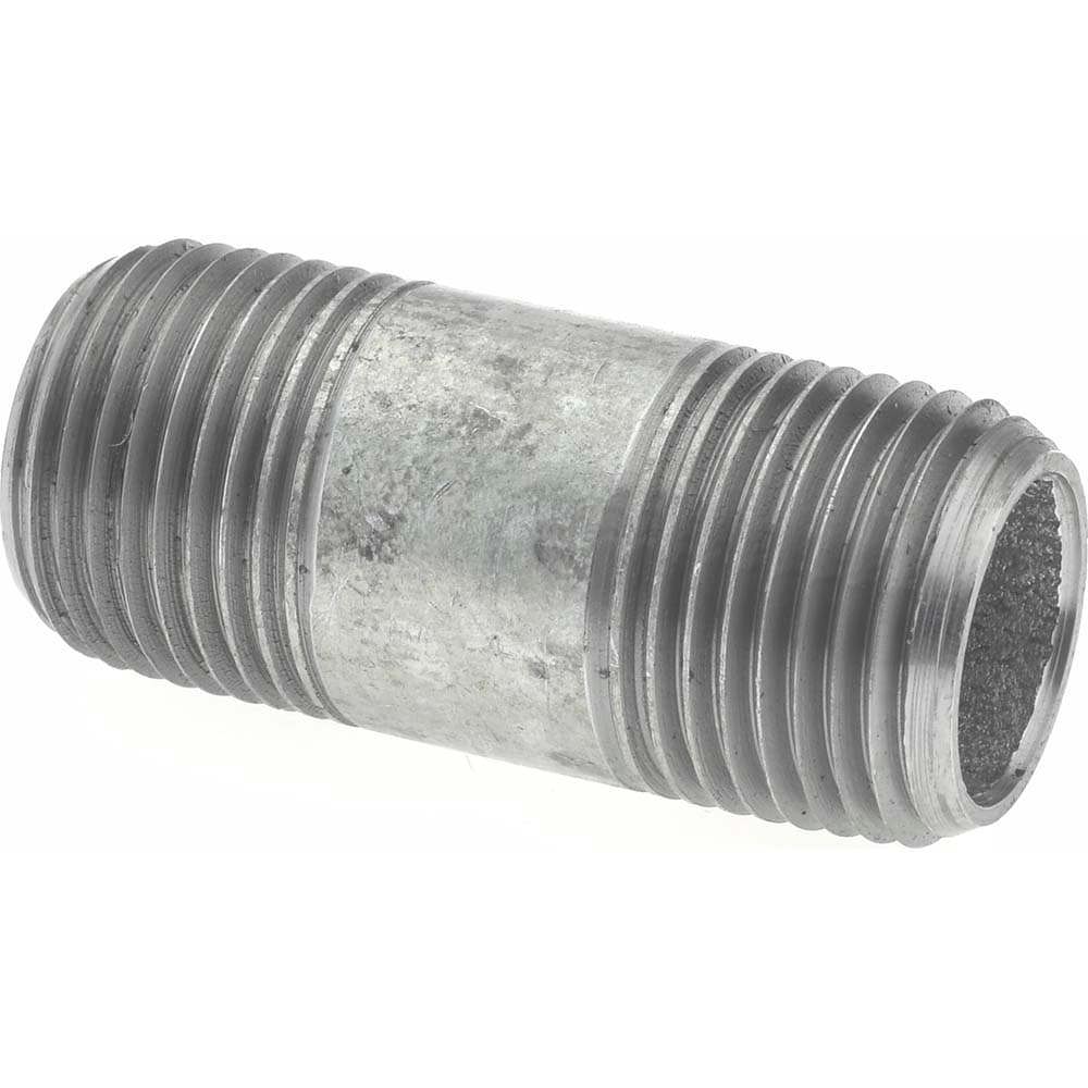 Galvanized Pipe Nipple: 3/8