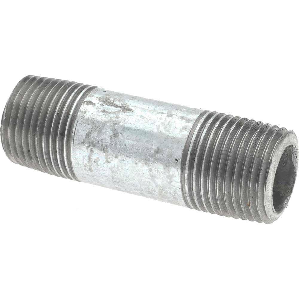 Galvanized Pipe Nipple: 3/8