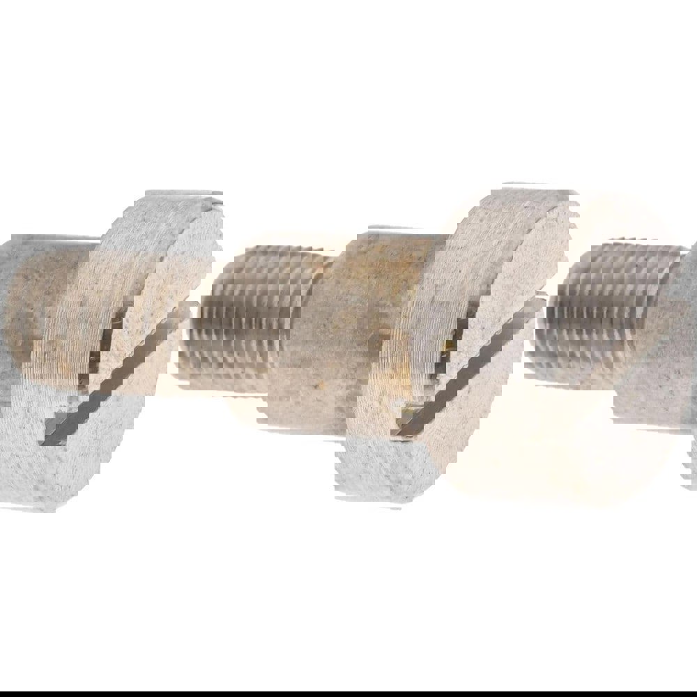 Shoulder Screw: 8 mm Shoulder Dia, 10 mm Shoulder Length, M6x1.00, 18-8 & 303, Stainless Steel, Slotted