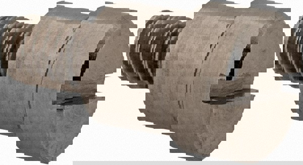 Shoulder Screw: 10 mm Shoulder Dia, 8 mm Shoulder Length, M6x1.00, 18-8 & 303, Stainless Steel, Slotted