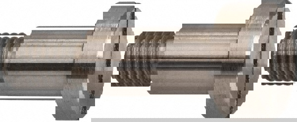 Shoulder Screw: 10 mm Shoulder Dia, 10 mm Shoulder Length, M8x1.25, 18-8 & 303, Stainless Steel, Slotted