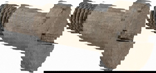 Shoulder Screw: 12 mm Shoulder Dia, 25 mm Shoulder Length, M10x1.50, 18-8 & 303, Stainless Steel, Slotted