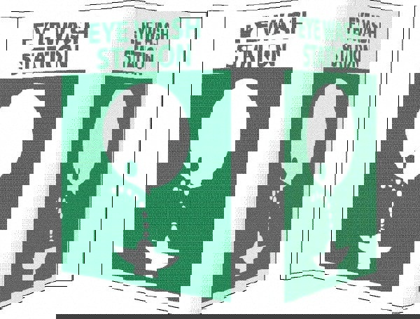 First Aid Sign: Rectangle, 