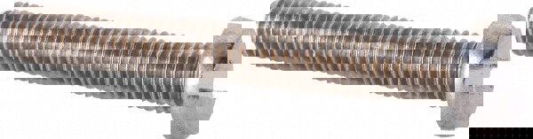 Machine Screw: M4x0.7 x 30.00 mm Length Under Head, Fillister Head, Slotted