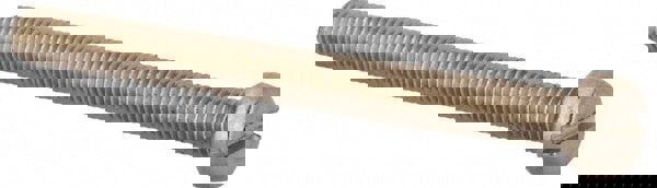 Machine Screw: M5x0.8 x 55.00 mm Length Under Head, Fillister Head, Slotted