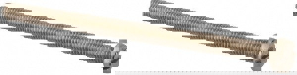 Machine Screw: M5x0.8 x 80.00 mm Length Under Head, Fillister Head, Slotted