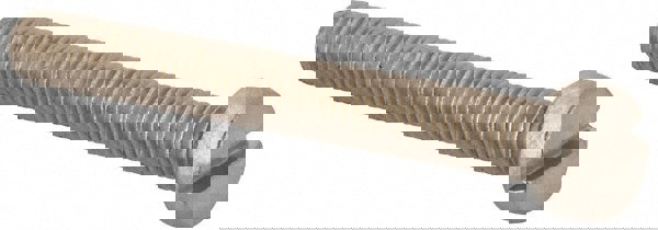 Machine Screw: M6x1 x 50.00 mm Length Under Head, Fillister Head, Slotted