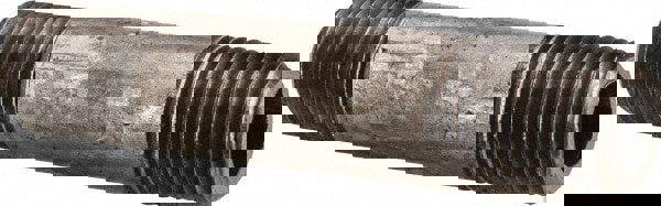 Black Pipe Nipple: 1/4