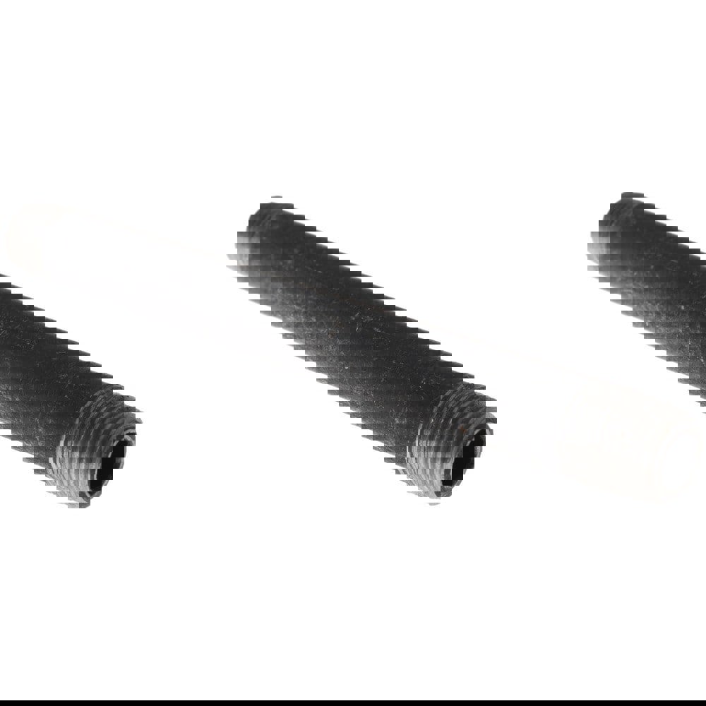 Black Pipe Nipple: 1/4