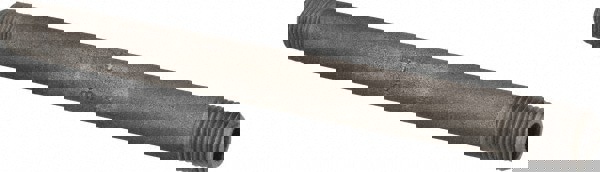 Black Pipe Nipple: 1/4