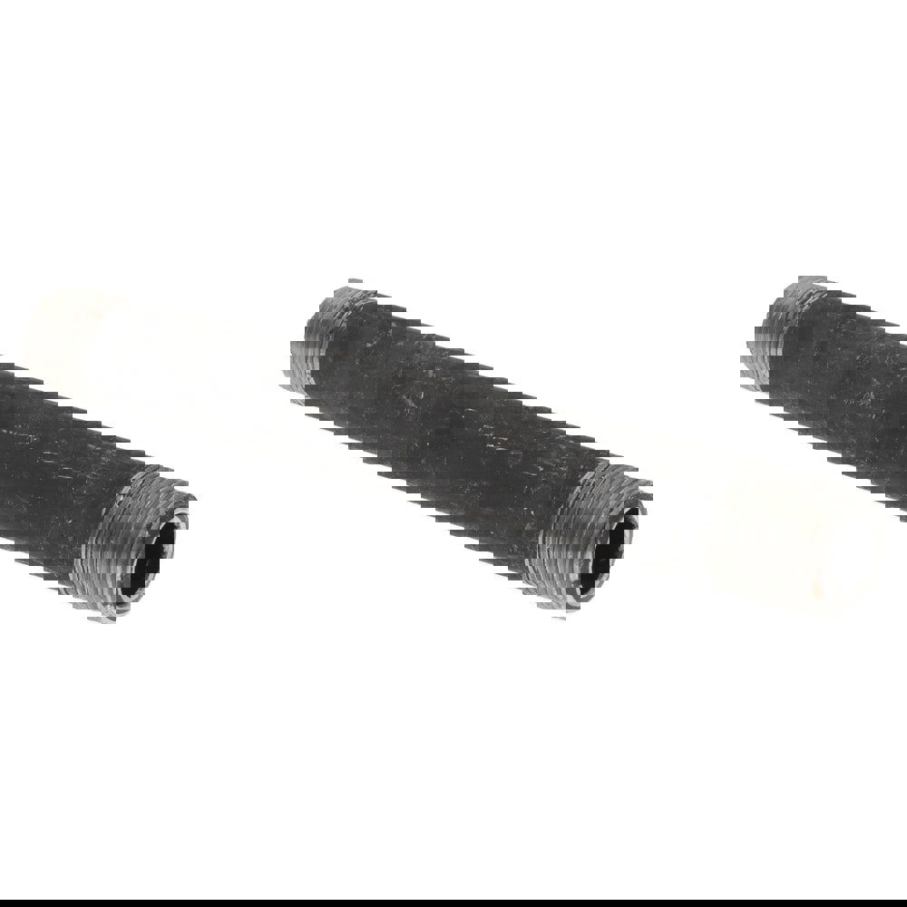 Black Pipe Nipple: 3/8