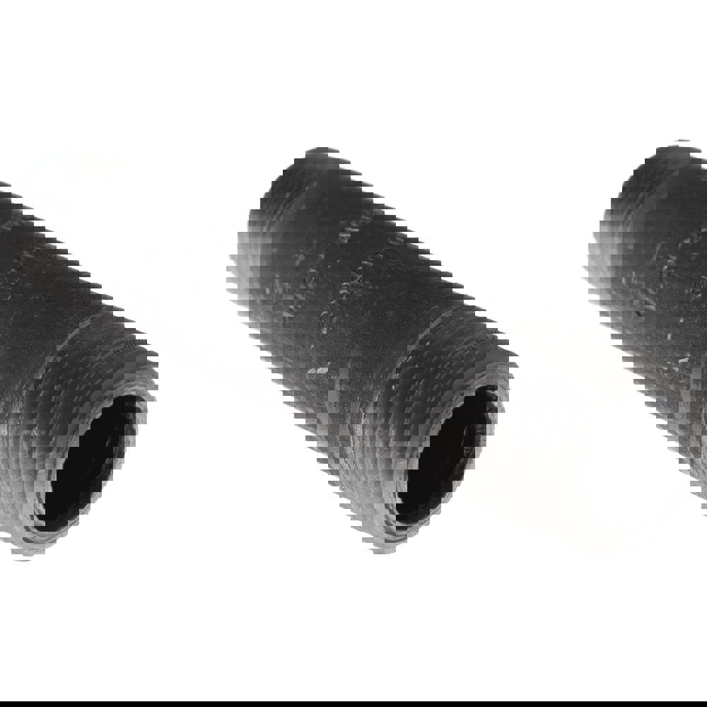 Black Pipe Nipple: 1/2