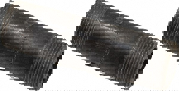 Black Pipe Nipple: 3/4