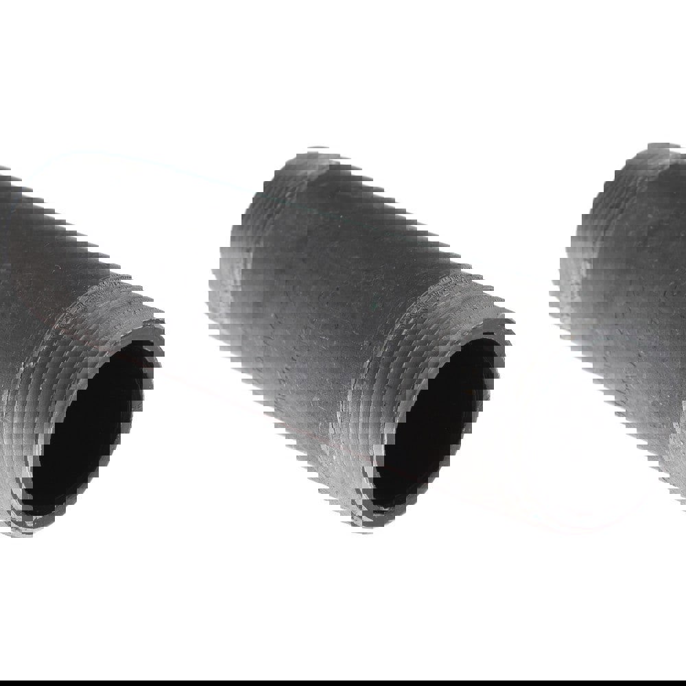 Black Pipe Nipple: 3/4