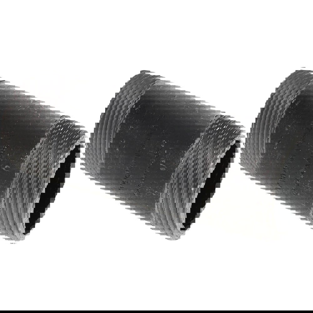 Black Pipe Nipple: 1-1/4