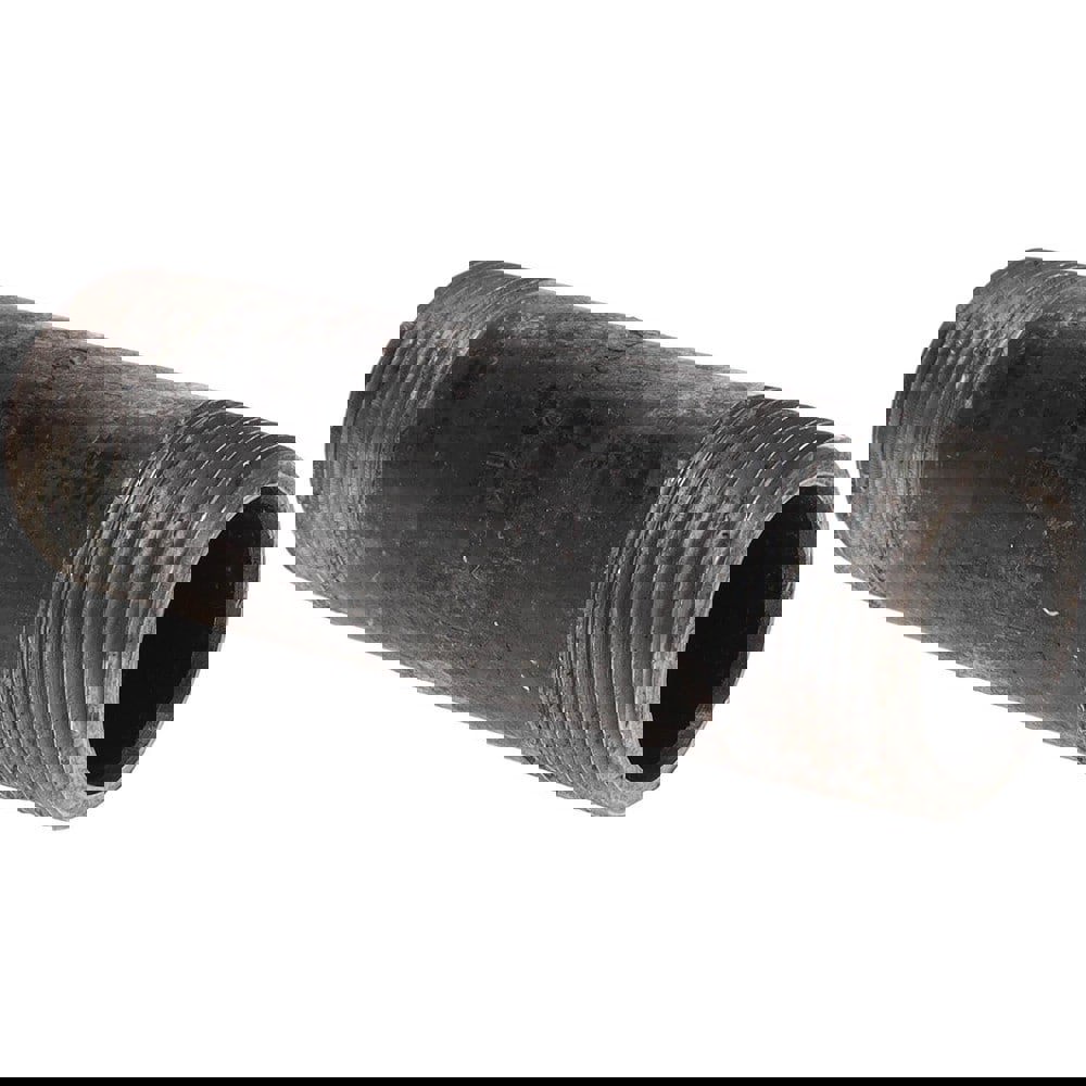 Black Pipe Nipple: 1-1/4