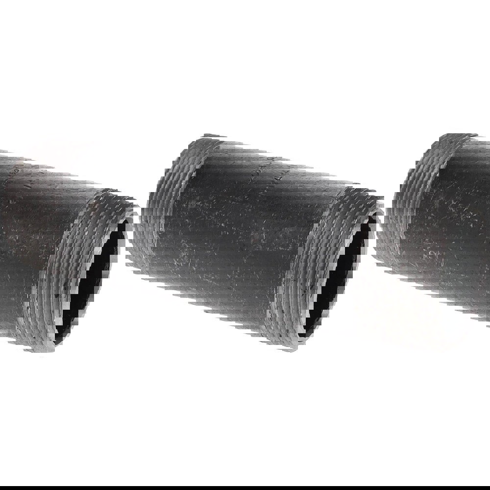 Black Pipe Nipple: 1-1/4