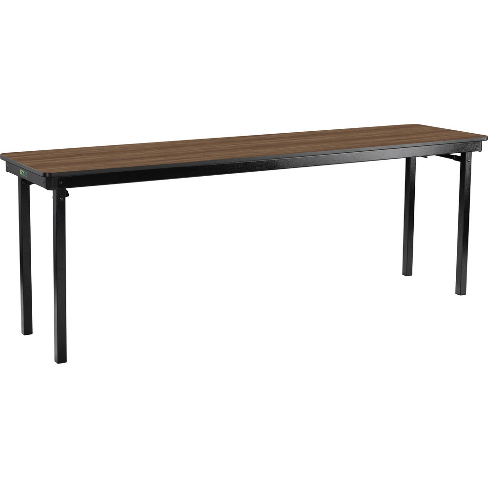 Folding Tables; Overall Width (Inch): 18 ; Overall Height (Inch): 29 ; Overall Length: 96.00in ; Work Surface Orientation: Flat ; Shape: Rectangle ; Foot Type: Glide