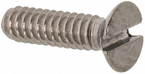 Machine Screw: Flat Head, Slotted