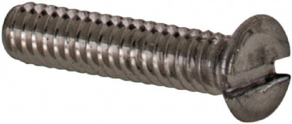 Machine Screw: Flat Head, Slotted