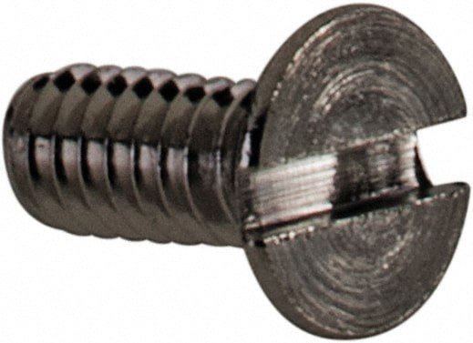 Machine Screw: Flat Head, Slotted
