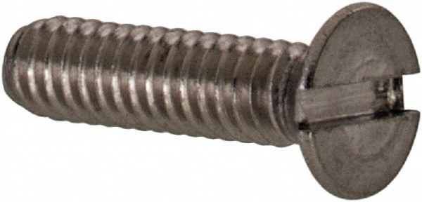 Machine Screw: Flat Head, Slotted
