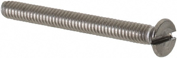 Machine Screw: Flat Head, Slotted