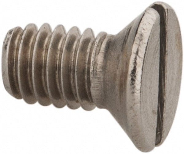 Machine Screw: Flat Head, Slotted