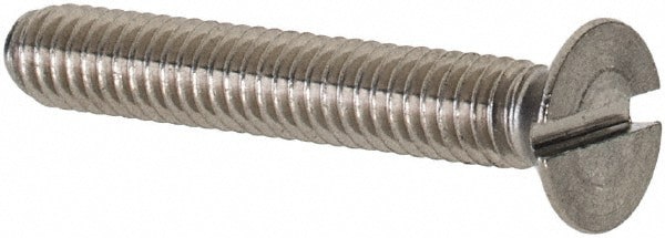 Machine Screw: Flat Head, Slotted