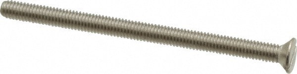 Machine Screw: Flat Head, Slotted