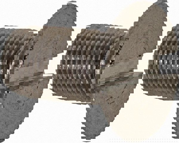 Machine Screw: M5x0.8 x 10.00 mm OAL, Flat Head, Slotted