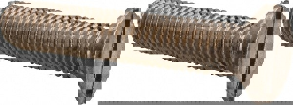 Machine Screw: M8x1.25 x 45.00 mm OAL, Flat Head, Slotted