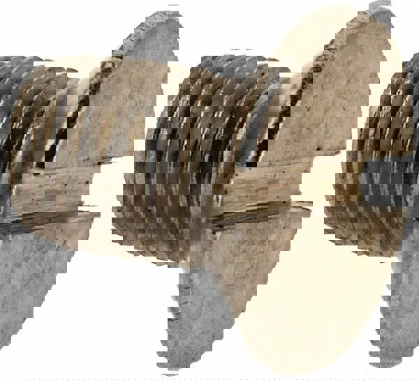 Machine Screw: M10x1.5 x 16.00 mm OAL, Flat Head, Slotted