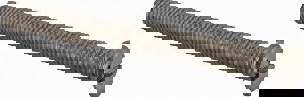 Machine Screw: M10x1.5 x 100.00 mm OAL, Flat Head, Slotted