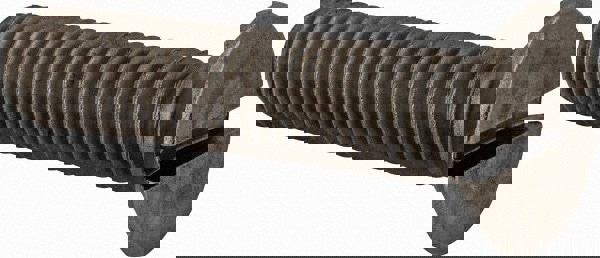 Machine Screw: M12x1.75 x 55.00 mm OAL, Flat Head, Slotted