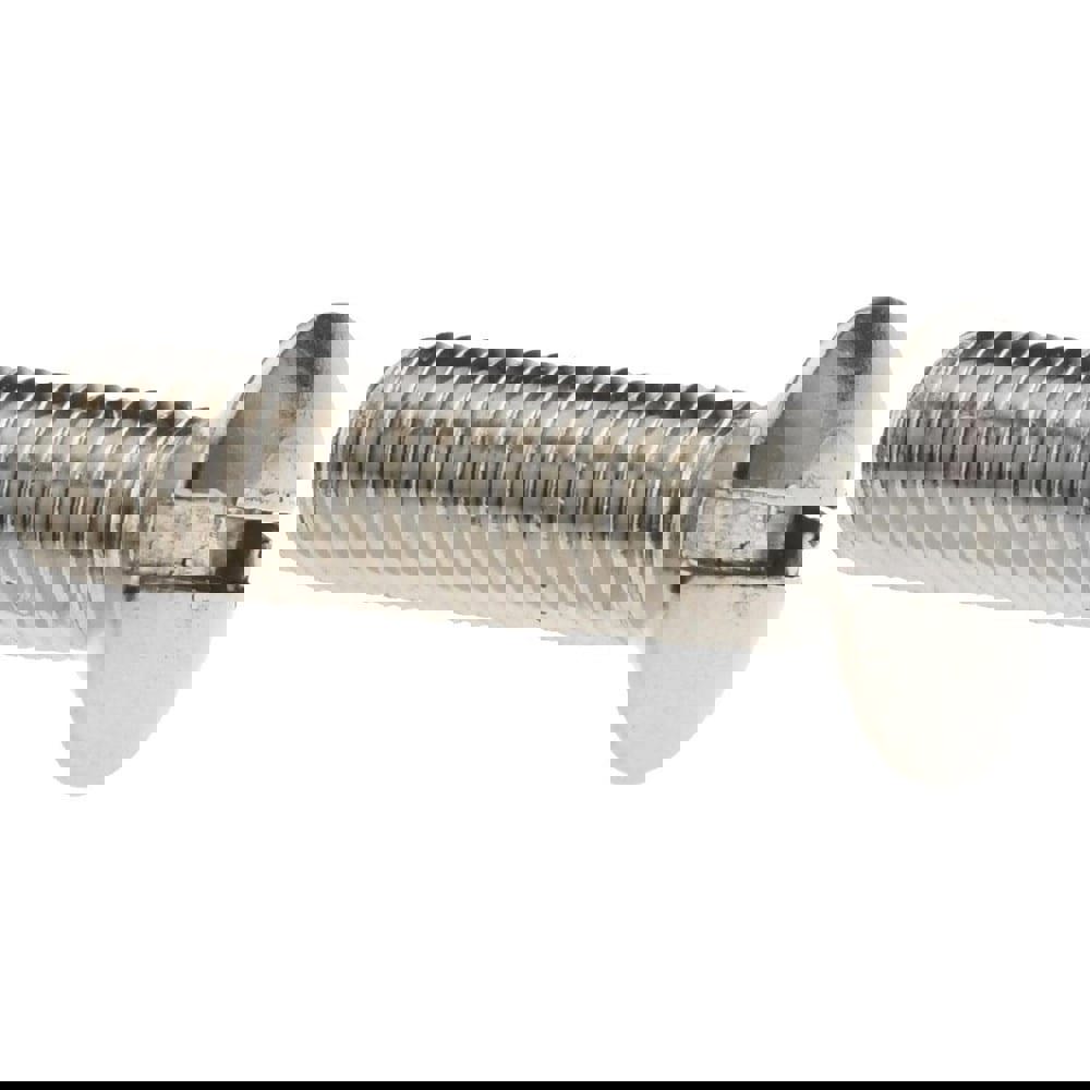 Machine Screw: M4x0.7 x 16.00 mm OAL, Oval Head, Slotted