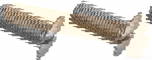 Machine Screw: Oval Head, Slotted