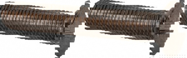 Machine Screw: M8x1.25 x 50.00 mm OAL, Oval Head, Slotted