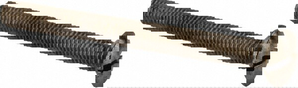 Machine Screw: M8x1.25 x 90.00 mm OAL, Oval Head, Slotted