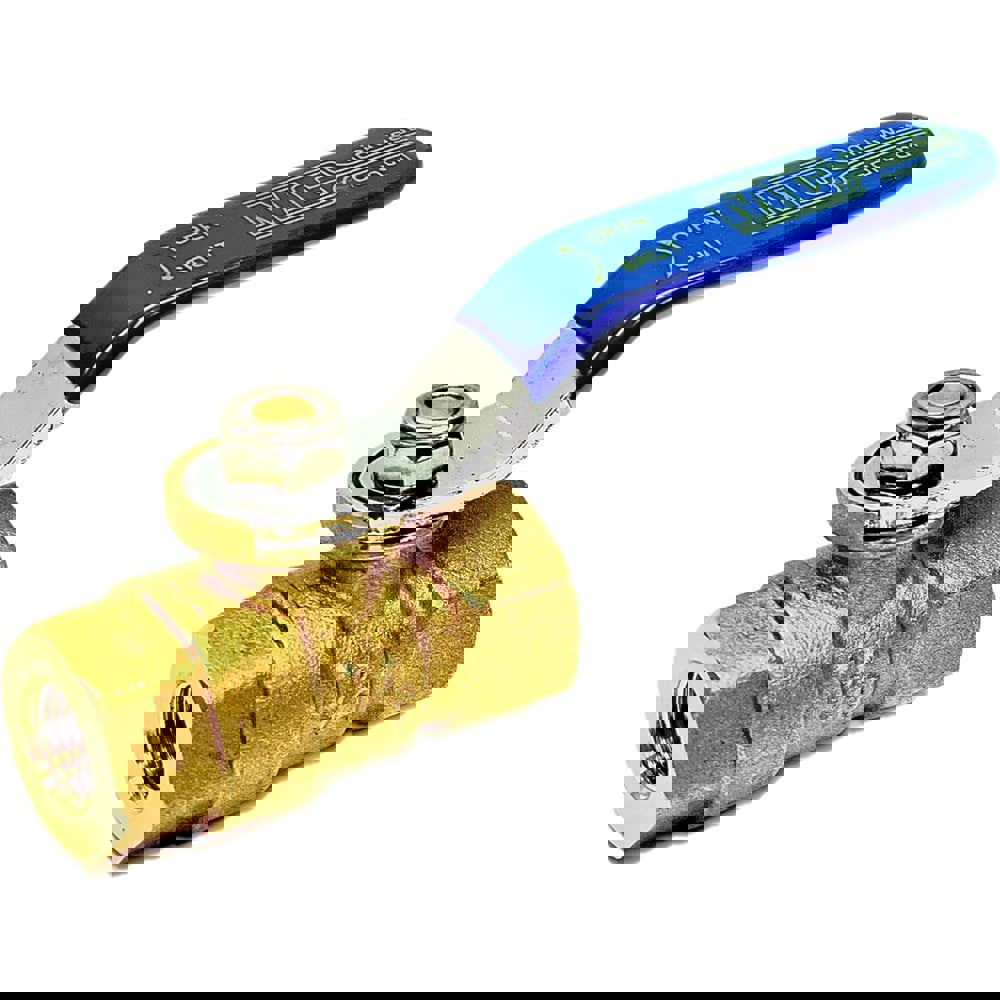 Compact Manual Ball Valve: 1/8